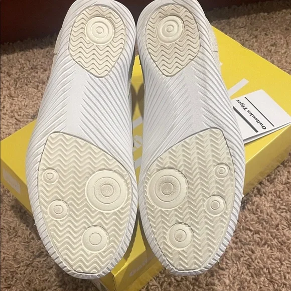 Onitsuka Tiger Cream/White Sneakers Size 7 NWT - Picture 5 of 7